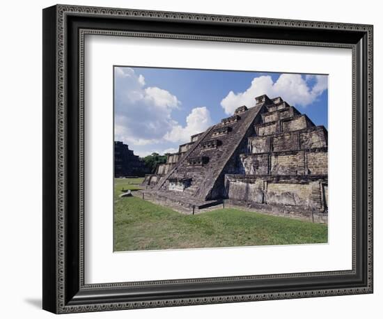 Step Pyramid at El Tajin Archaeological Site-Danny Lehman-Framed Photographic Print