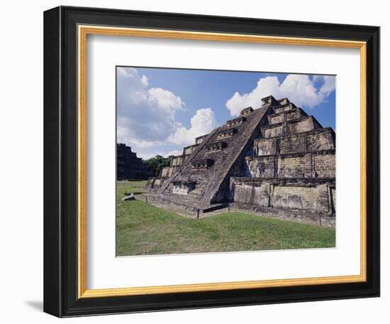 Step Pyramid at El Tajin Archaeological Site-Danny Lehman-Framed Photographic Print