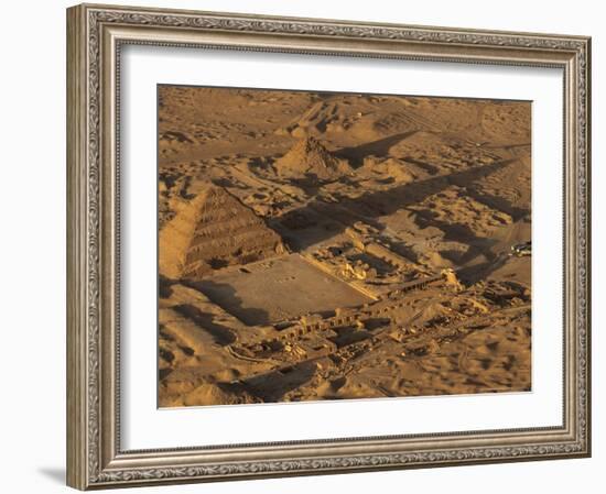 Step Pyramid of Djoser, Saqqara, Old Kingdom, Egypt-Kenneth Garrett-Framed Photographic Print