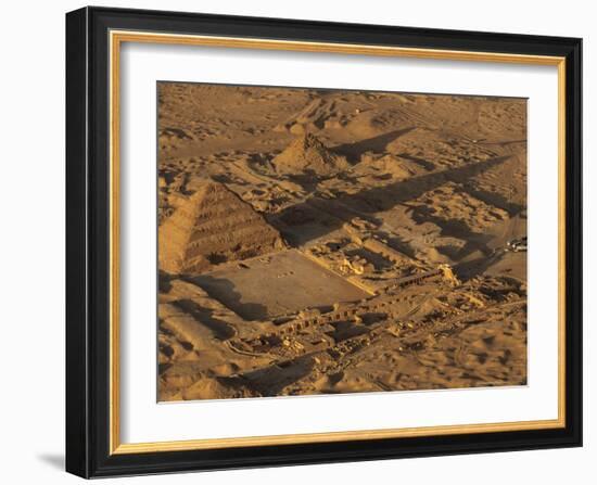 Step Pyramid of Djoser, Saqqara, Old Kingdom, Egypt-Kenneth Garrett-Framed Photographic Print
