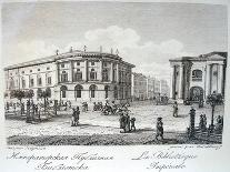 The Imperial Library in Saint Petersburg, Early 19th C-Stepan Philippovich Galaktionov-Framed Giclee Print