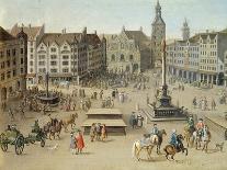 Marienplatz in Munich, Germany-Stephan Joseph-Mounted Giclee Print