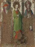 Saints Matthew, Catherine of Alexandria and John the Evangelist, C. 1450-Stephan Lochner-Giclee Print