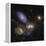 Stephan's Quintet, a Grouping of Galaxies in the Constellation Pegasus-null-Framed Premier Image Canvas