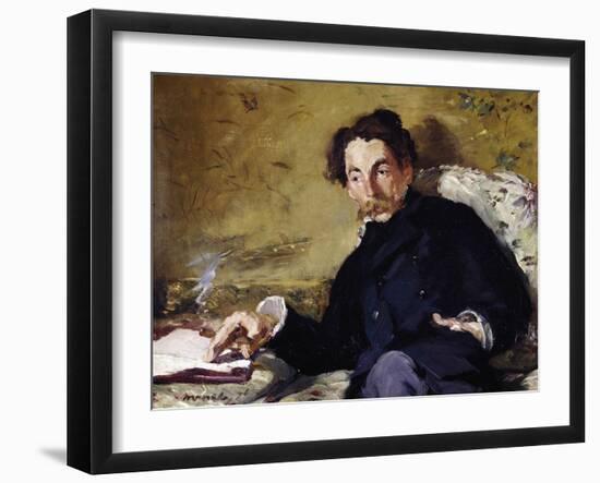 Stephane Mallarme-Edouard Manet-Framed Giclee Print