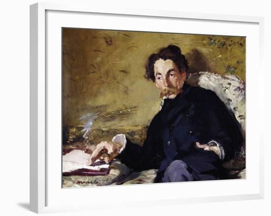 Stephane Mallarme-Edouard Manet-Framed Giclee Print