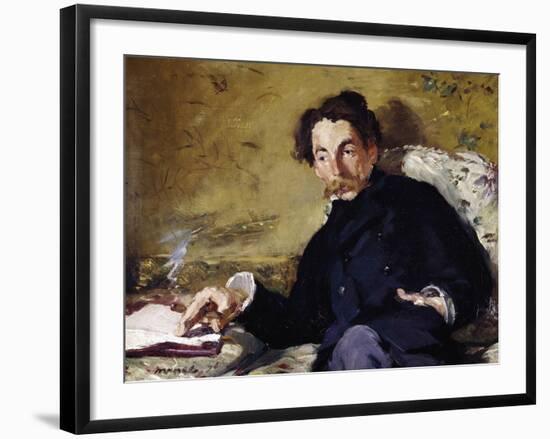 Stephane Mallarme-Edouard Manet-Framed Giclee Print