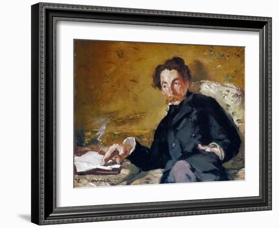 Stephane Mallarme-Edouard Manet-Framed Giclee Print