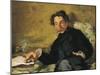 Stephane Mallarme-Edouard Manet-Mounted Art Print