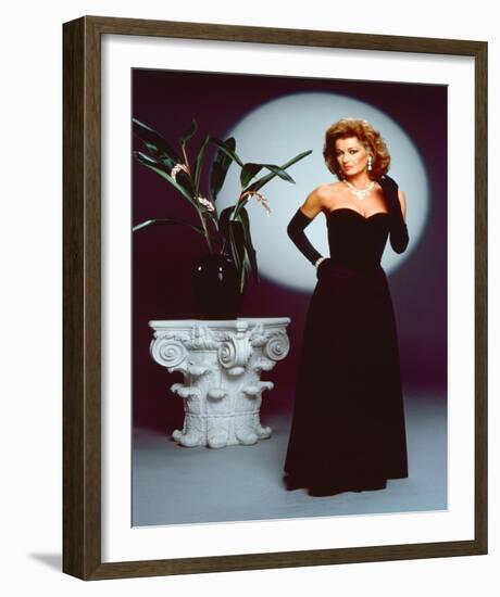 Stephanie Beacham, The Colbys (1985)-null-Framed Photo