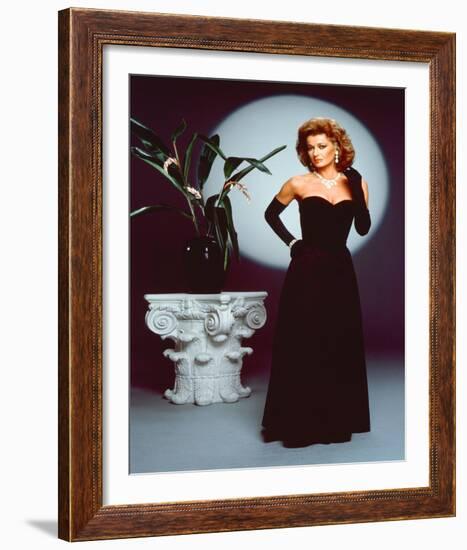 Stephanie Beacham, The Colbys (1985)-null-Framed Photo