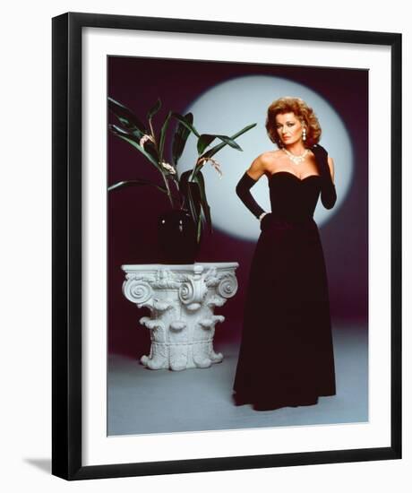 Stephanie Beacham, The Colbys (1985)-null-Framed Photo