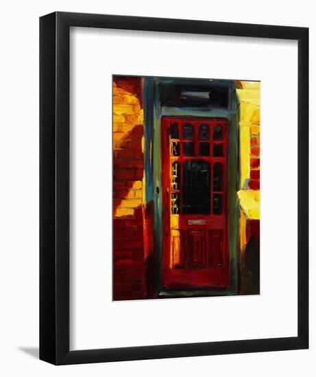 Stephanie's Door-Pam Ingalls-Framed Premium Giclee Print