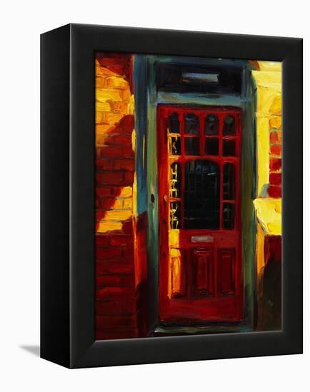 Stephanie's Door-Pam Ingalls-Framed Premier Image Canvas