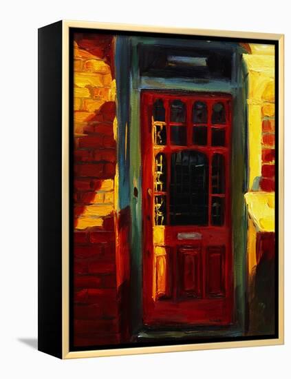 Stephanie's Door-Pam Ingalls-Framed Premier Image Canvas