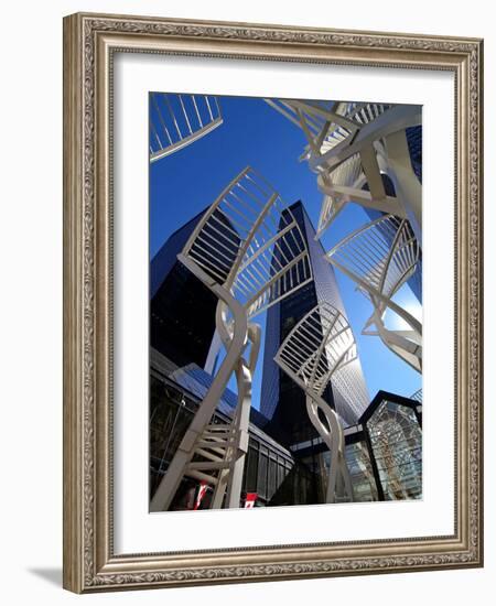 Stephen Avenue, Calgary, Alberta, Canada, North America-Hans Peter Merten-Framed Photographic Print