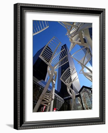 Stephen Avenue, Calgary, Alberta, Canada, North America-Hans Peter Merten-Framed Photographic Print