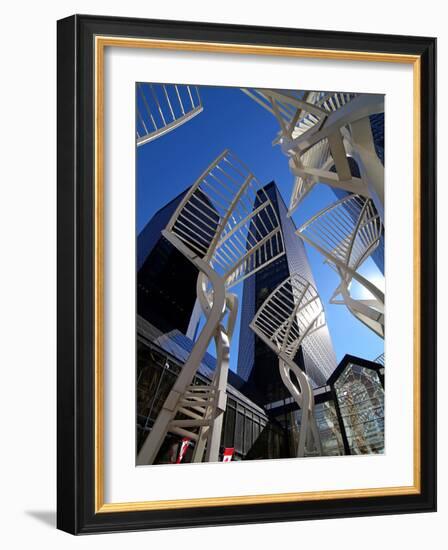 Stephen Avenue, Calgary, Alberta, Canada, North America-Hans Peter Merten-Framed Photographic Print