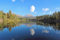 Mount Lassen and Clouds Reflected in Manzanita Lake-Stephen B. Goodwin-Framed Photographic Print