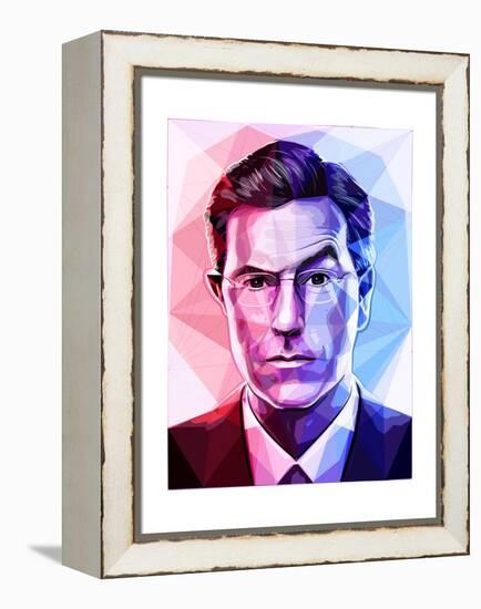 Stephen Colbert-Enrico Varrasso-Framed Stretched Canvas