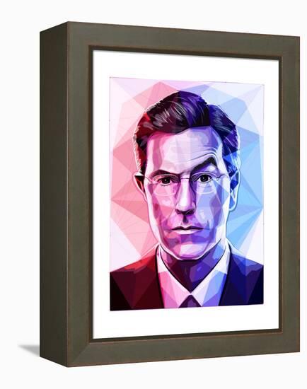 Stephen Colbert-Enrico Varrasso-Framed Stretched Canvas