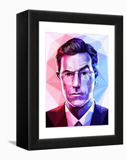 Stephen Colbert-Enrico Varrasso-Framed Stretched Canvas