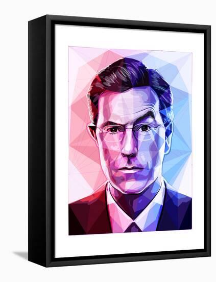 Stephen Colbert-Enrico Varrasso-Framed Stretched Canvas