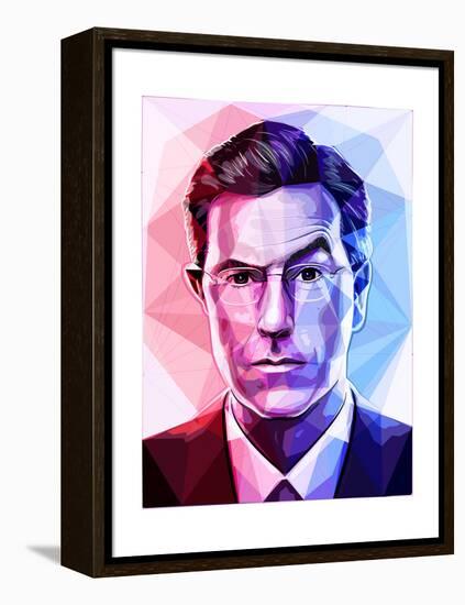 Stephen Colbert-Enrico Varrasso-Framed Stretched Canvas