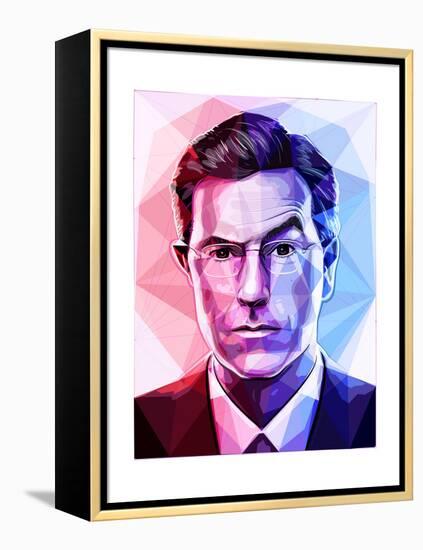 Stephen Colbert-Enrico Varrasso-Framed Stretched Canvas