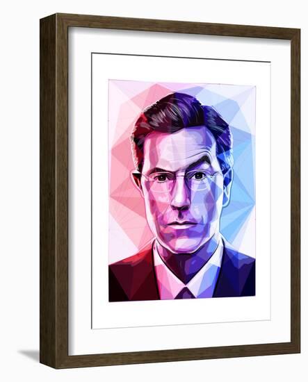 Stephen Colbert-Enrico Varrasso-Framed Premium Giclee Print