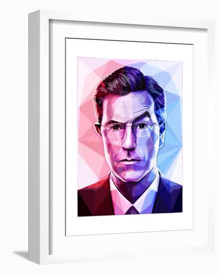 Stephen Colbert-Enrico Varrasso-Framed Premium Giclee Print