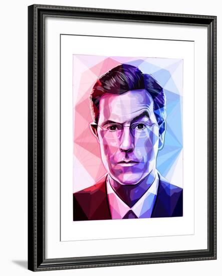 Stephen Colbert-Enrico Varrasso-Framed Art Print