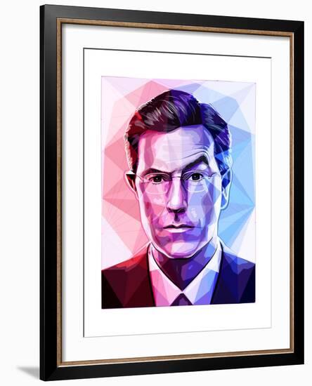 Stephen Colbert-Enrico Varrasso-Framed Art Print