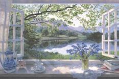 The First Bluebells-Stephen Darbishire-Giclee Print