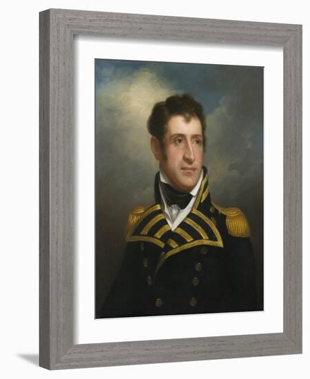 Stephen Decatur (1779-1820), 1817 (Oil on Canvas)-Rembrandt Peale-Framed Giclee Print