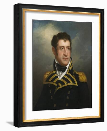 Stephen Decatur (1779-1820), 1817 (Oil on Canvas)-Rembrandt Peale-Framed Giclee Print