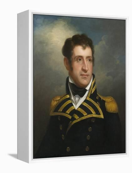 Stephen Decatur (1779-1820), 1817 (Oil on Canvas)-Rembrandt Peale-Framed Premier Image Canvas