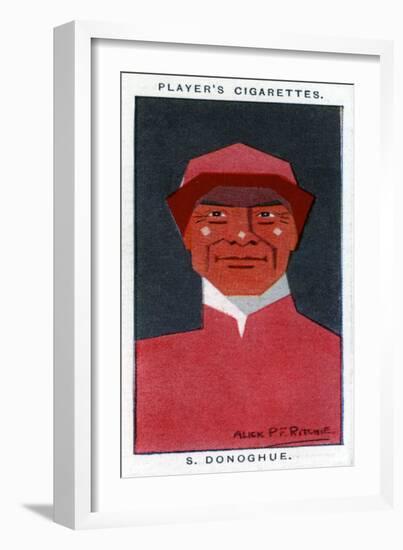 Stephen Donoghue, Jockey and Trainer, 1926-Alick PF Ritchie-Framed Giclee Print