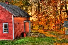 Autumn Barn HDR-Stephen Goodhue-Photographic Print