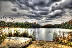 Autumn Barn HDR-Stephen Goodhue-Photographic Print