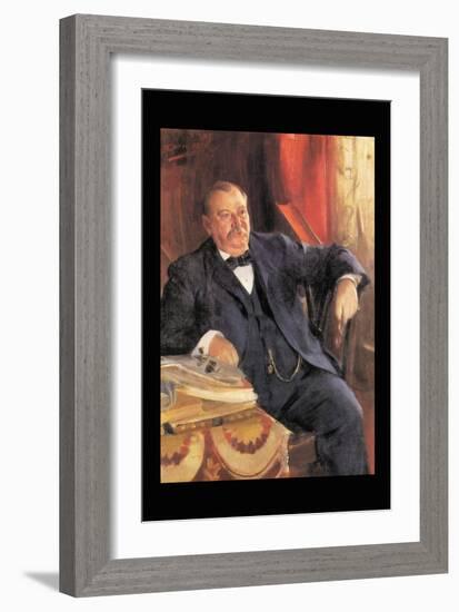 Stephen Grover Cleveland-null-Framed Art Print