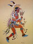 Eagle Dance-Stephen Mopope-Giclee Print