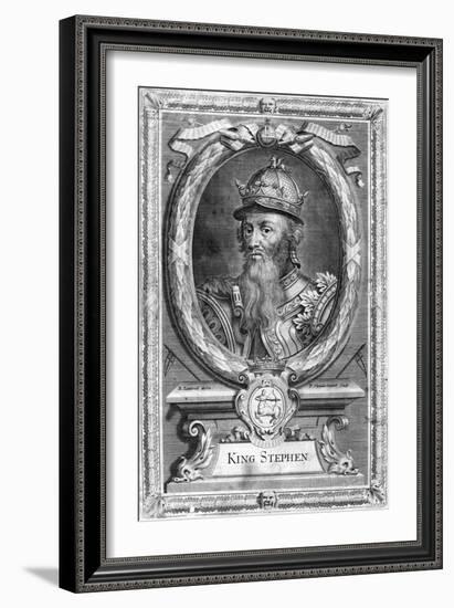 Stephen of England-P Vanderbanck-Framed Giclee Print