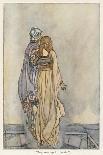 The Druid Warns Maeve About Cuchulain-Stephen Reid-Framed Art Print
