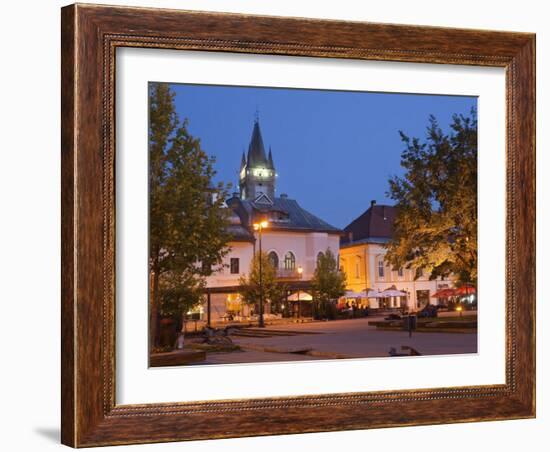 Stephen's Tower, Libertatii Square, Baia Mare, Maramures, Romania, Europe-Marco Cristofori-Framed Photographic Print