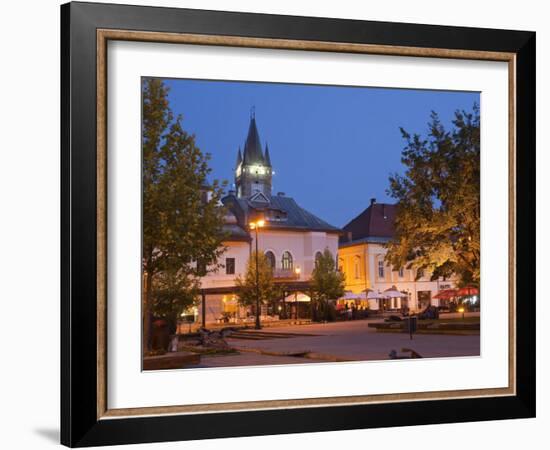 Stephen's Tower, Libertatii Square, Baia Mare, Maramures, Romania, Europe-Marco Cristofori-Framed Photographic Print