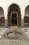 Minaret of Koutoubia Mosque with Palm Trees, UNESCO World Heritage Site, Marrakesh, Morocco-Stephen Studd-Photographic Print