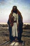 The Prayer in the Desert (Bedouin in Prayer), 1876-Stephen Ussi-Framed Giclee Print