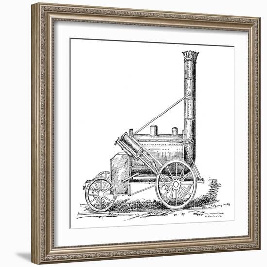 Stephenson's Rocket, 1829-Science Photo Library-Framed Photographic Print