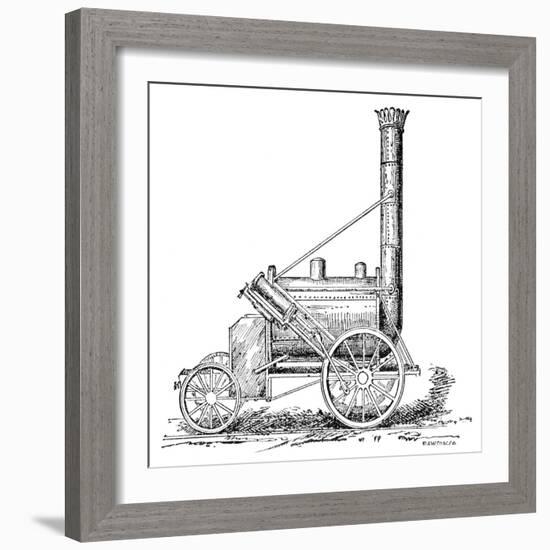 Stephenson's Rocket, 1829-Science Photo Library-Framed Photographic Print